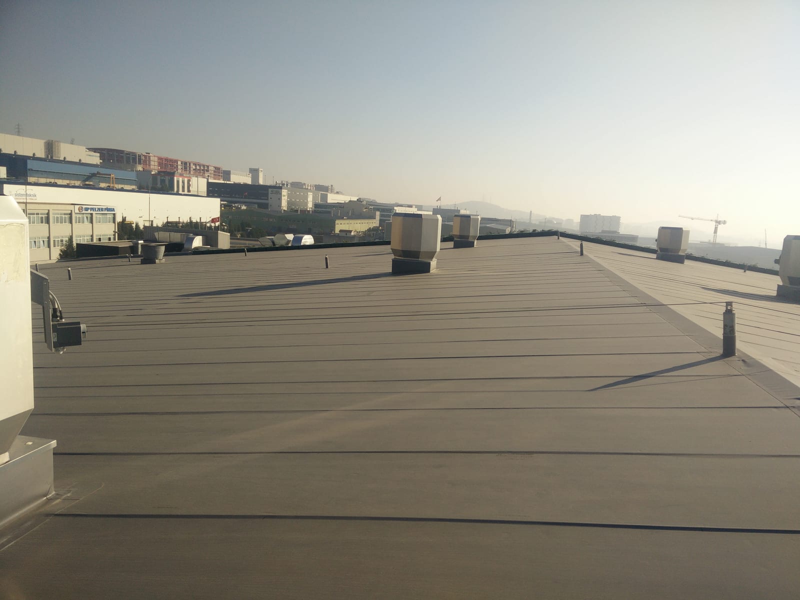 UV Dayanımlı Çatı & Teras TPO Membranı uygulaması 2