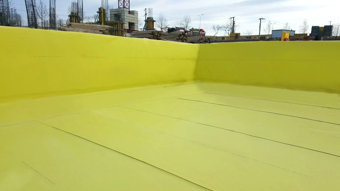 Temel & Perde PVC Membranı uygulaması 2