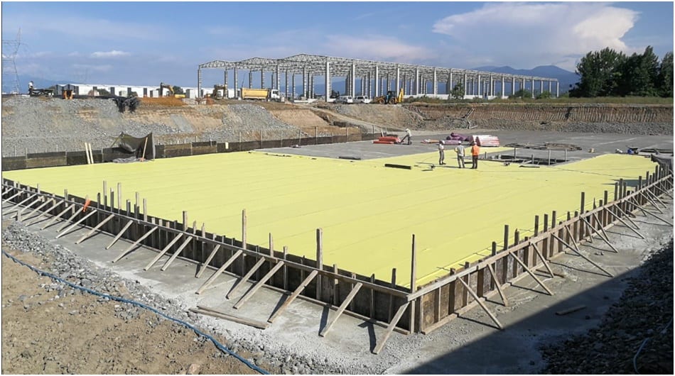 Temel & Perde PVC Membranı uygulaması 6