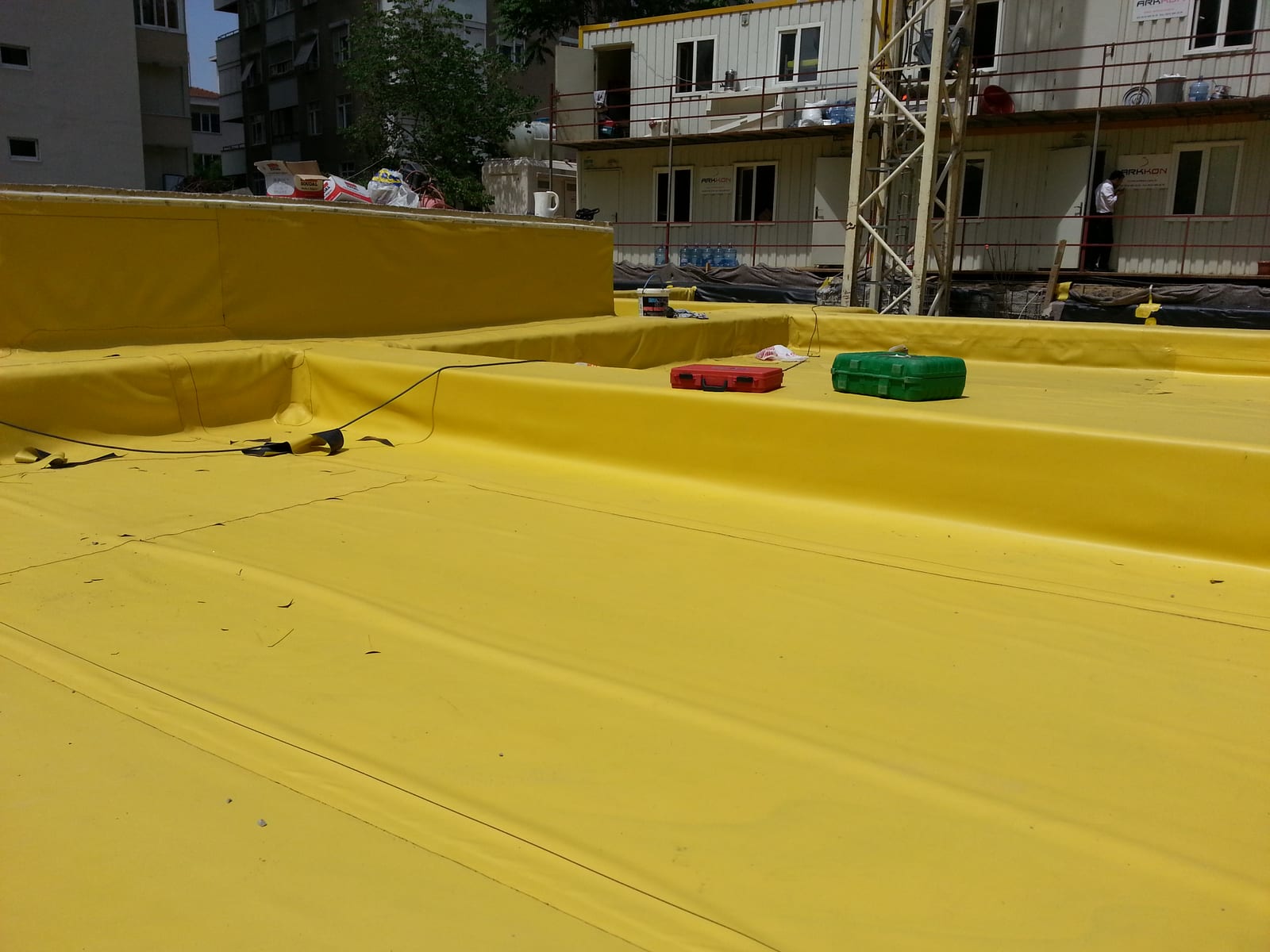 Temel & Perde PVC Membranı uygulaması 5